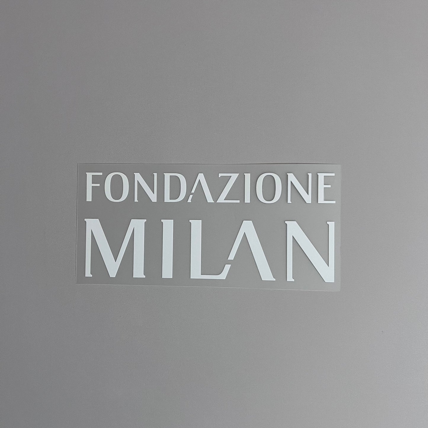 Offial 24/25 Back Sponsor Patch AC Milan Home