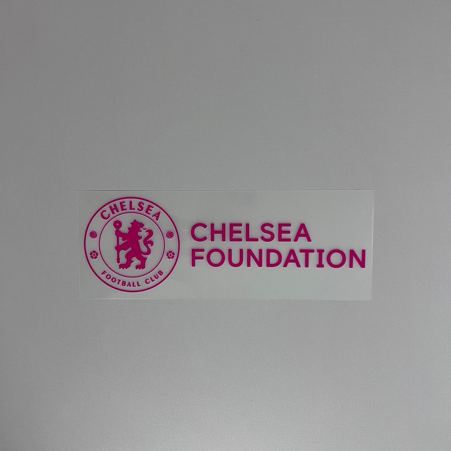 Offial 24/25 Backs Sponsor Patch Chelsea Foundation 3rd