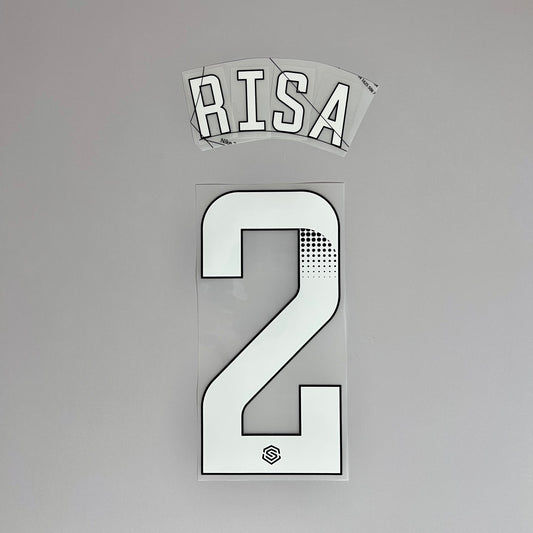 #2 RISA | 24-25 Manchester City Home Name and Number set