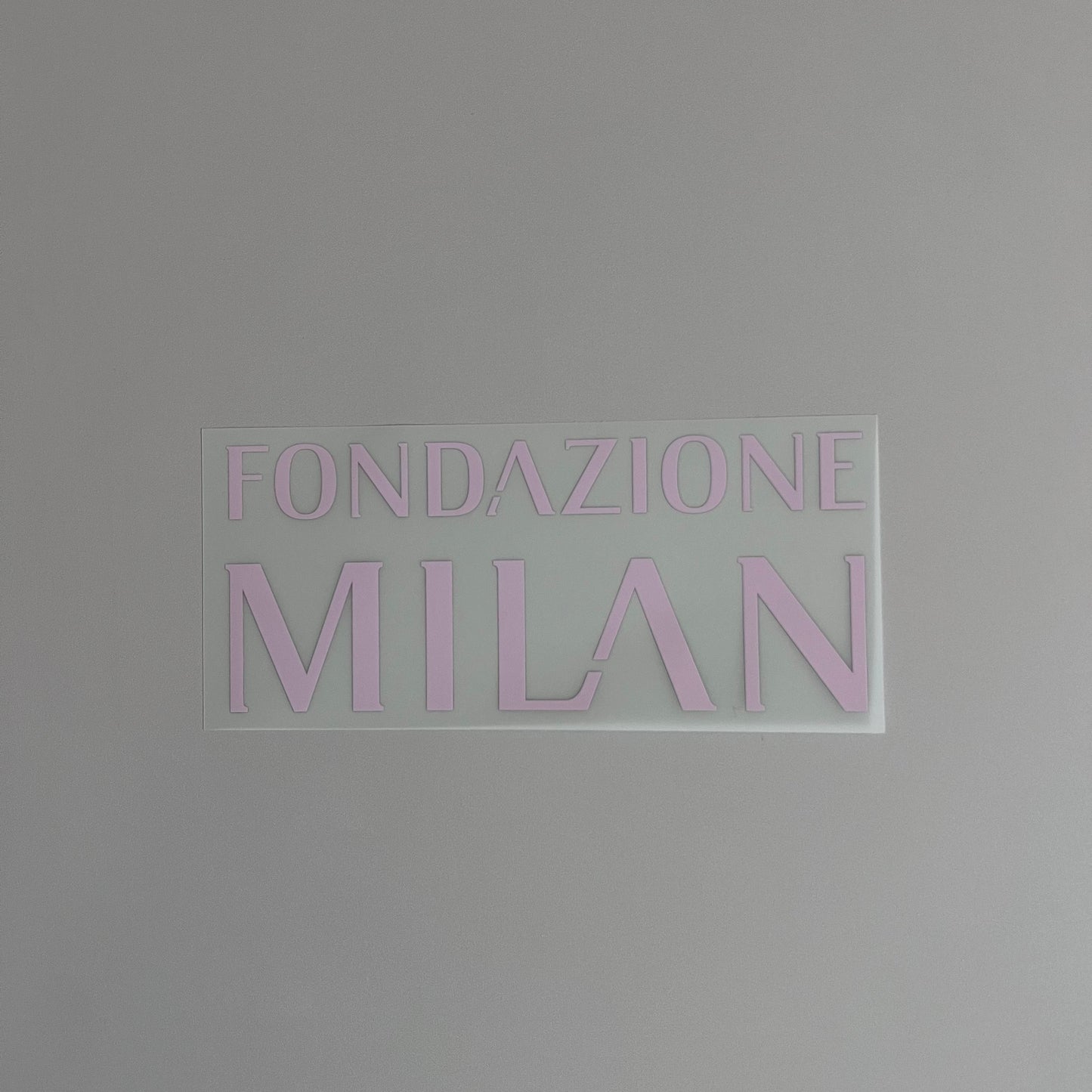 Offial 24/25 Back Sponsor Patch AC Milan 3rd