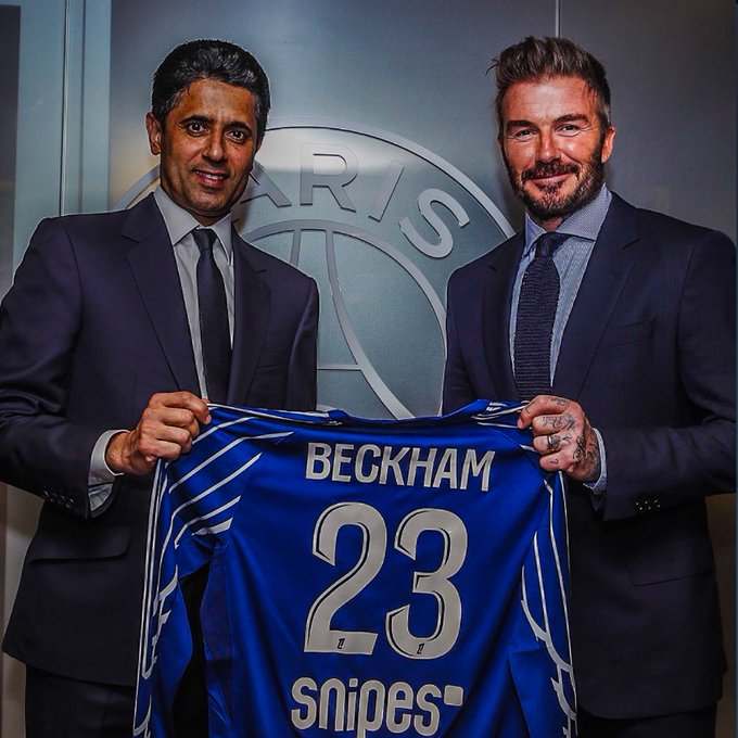 #23 Beckham + snipes | 24-25 PSG 4th Special Edition