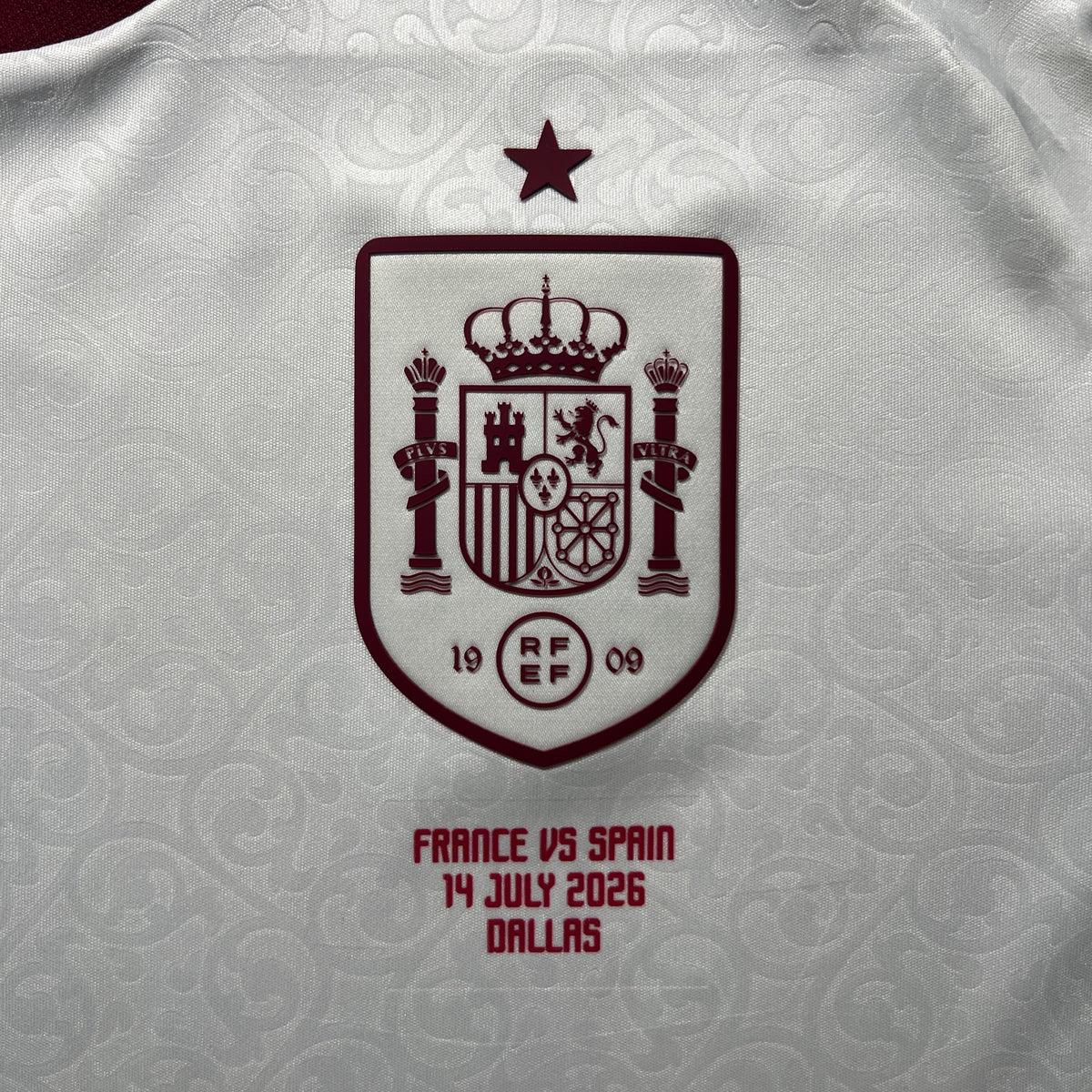Official #19 Lamine Yamal 2026 Spain Away Stadium Shirt World Cup vs France Adidas JN4397
