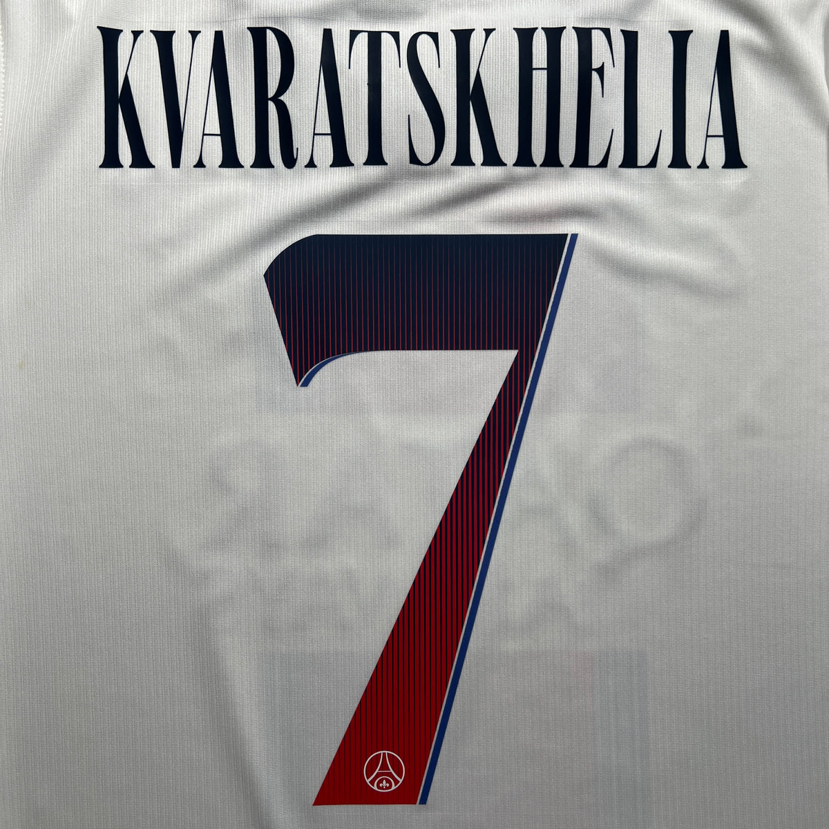 Official #7 Kvaratskhelia 26/27 Paris Saint-Germain Away Stadium Shirt UCL Nike II1924-101