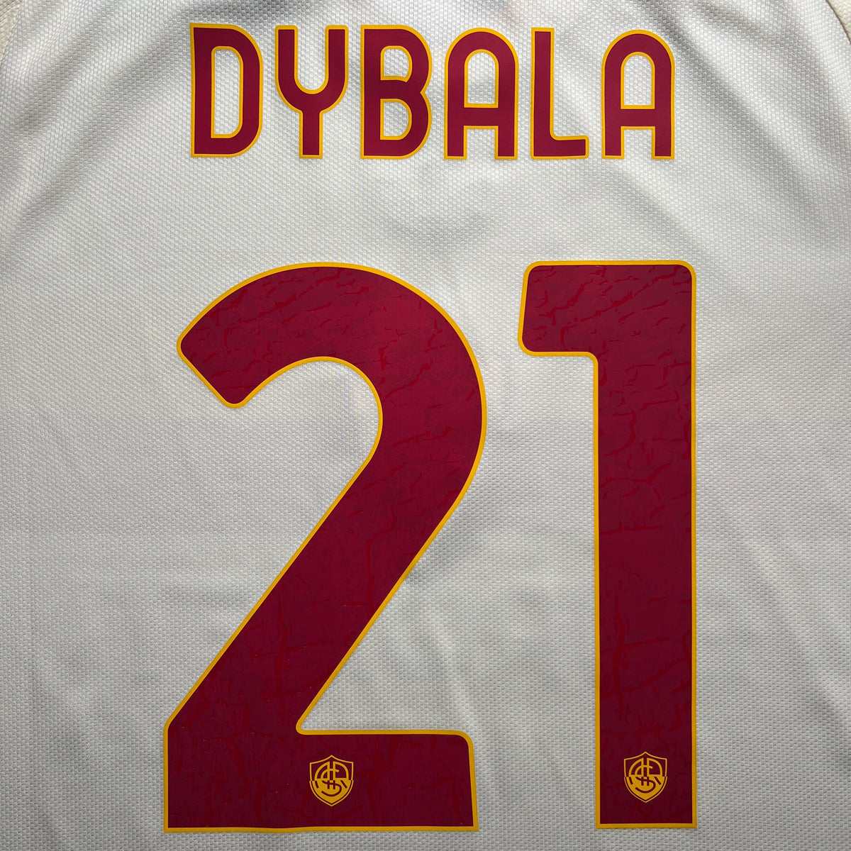 Official #21 Dybala 26/27 AS Roma Away Stadium Shirt UCL Adidas KV2833