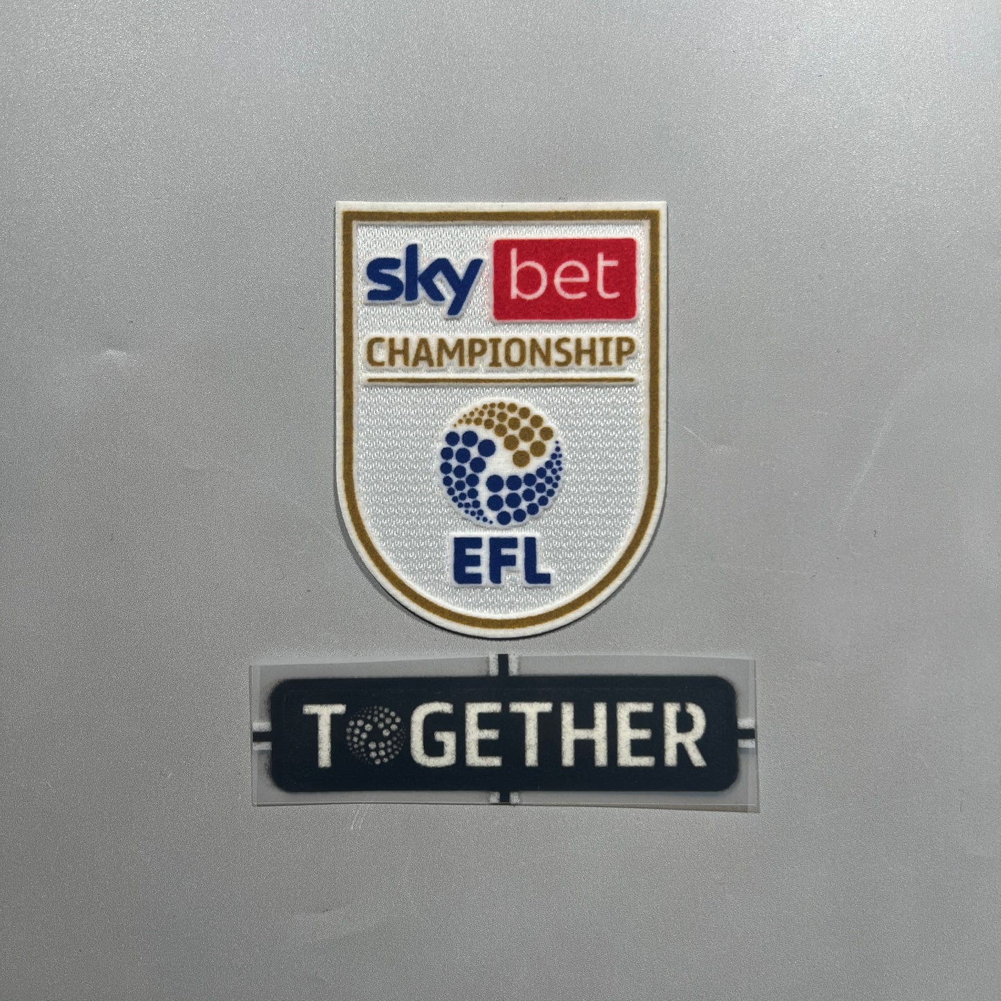 EFL Championship Patch + TOGETHER Patch set