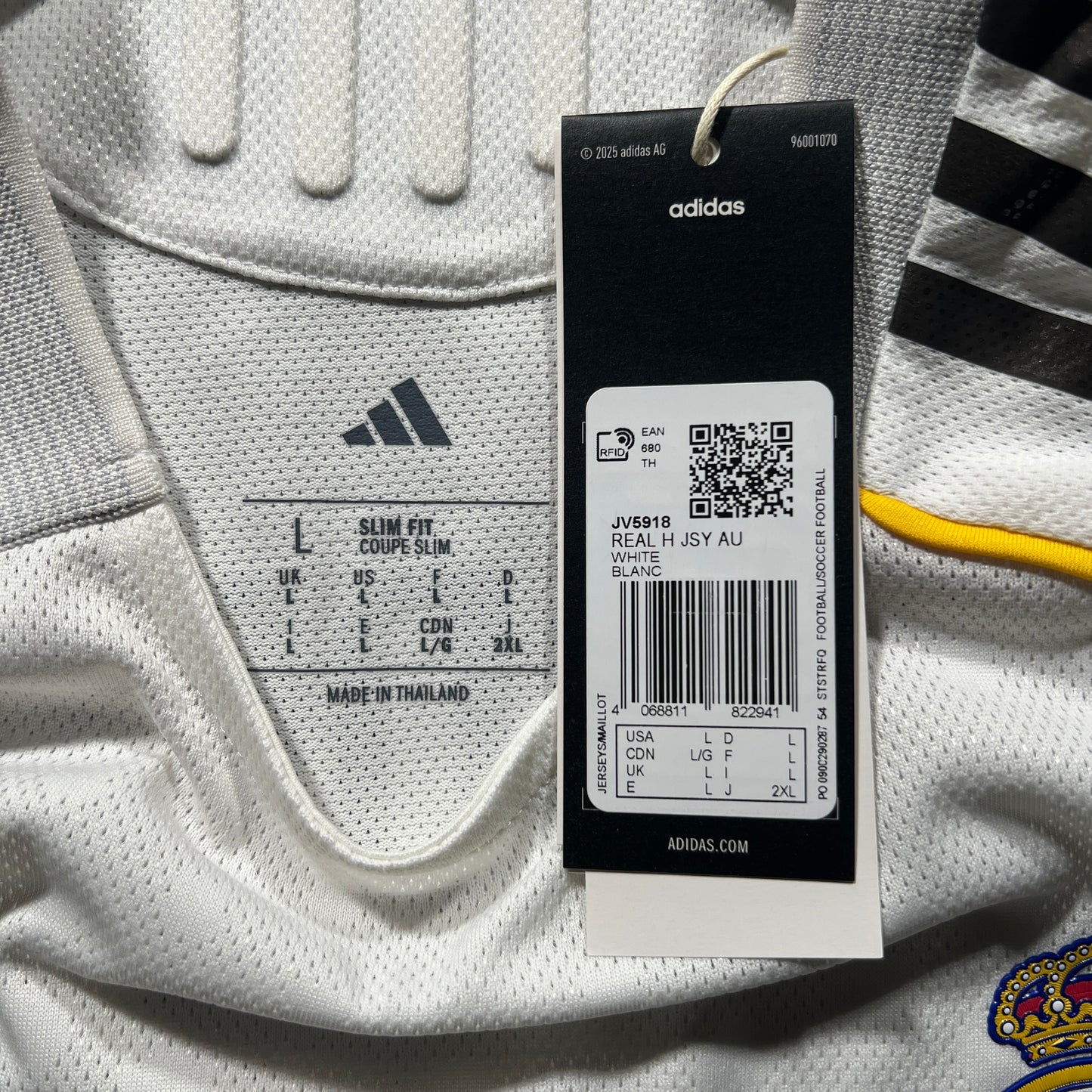Official #10 Modric 25/26 Real Madrid Authentic Shirt Special Edition