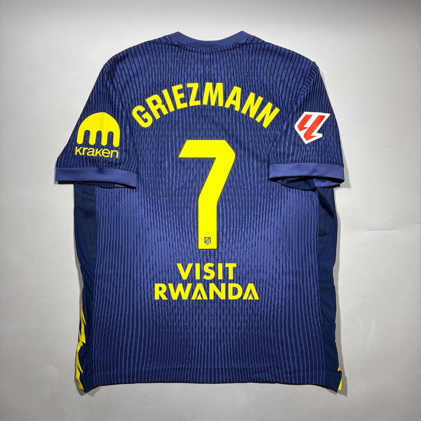 Official #7 Griezmann 25/26 Atletico Madrid Away Authentic La Liga Shirt