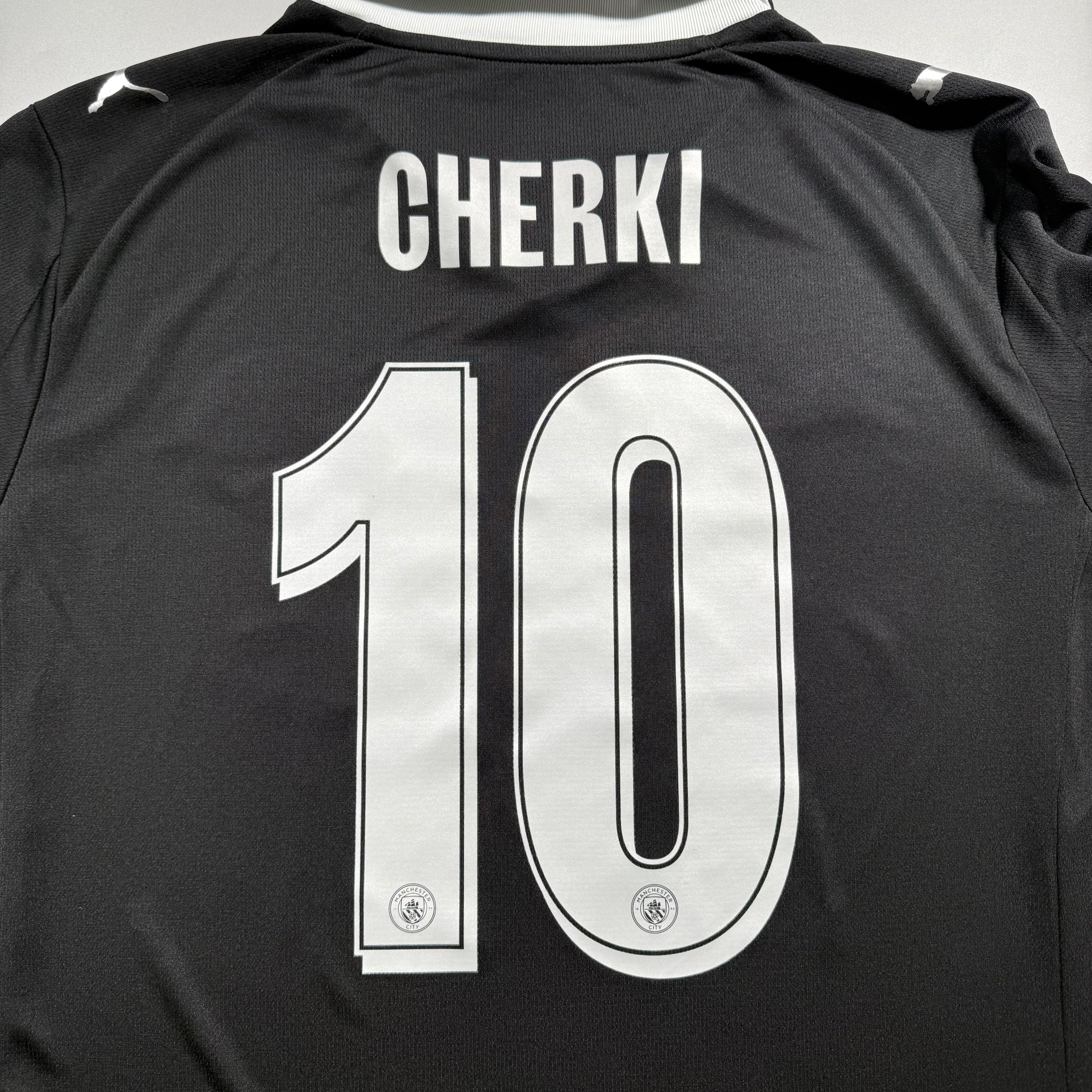 Official #10 Cherki 25/26 Manchester City Away Stadium Shirt
