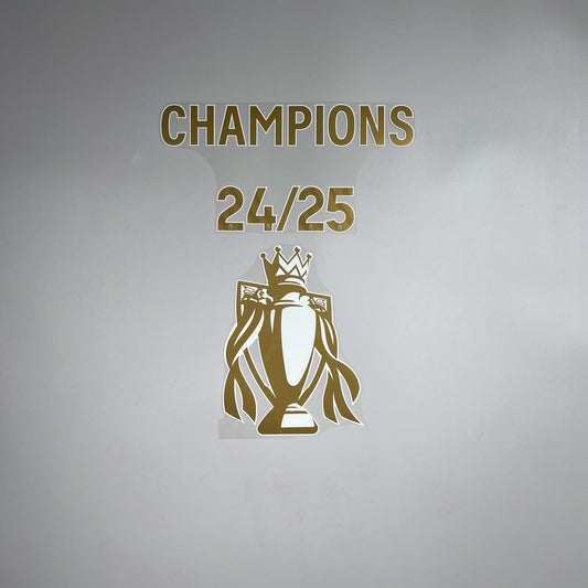 Champpions set | 24-25 EPL Champions for Liverpool