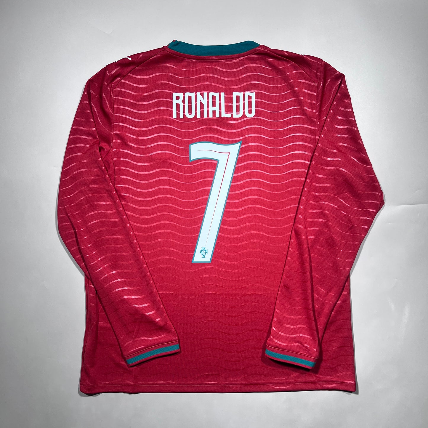 Official #7 Ronaldo 2026 Portugal Home Stadium Long Sleeve shirt
