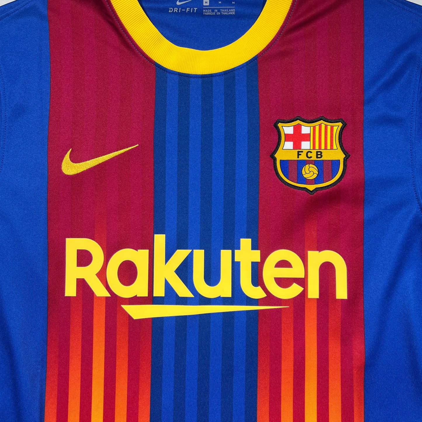 Official #10 Messi 20/21 Barcelona Classico Stadium Shirt Size M