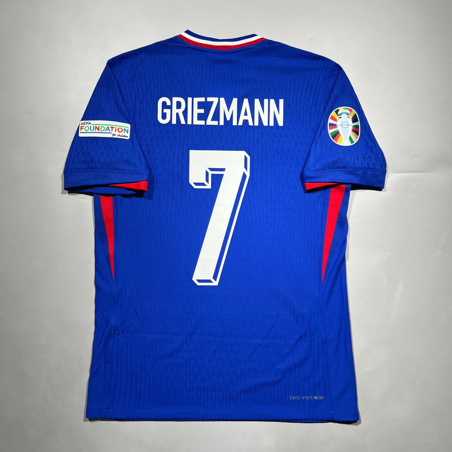 Official 2024 France Home Authentic Shirt Euro 2024 Last Dance Size M