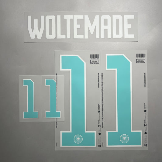 Official #11 Woltemade 2026 Germany Away Name & Number set