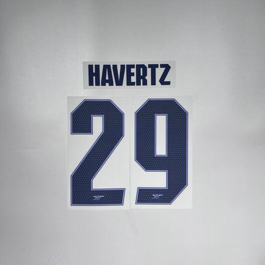 #29 Haverz | 24-25 Arsenal 3rd Name & Number set