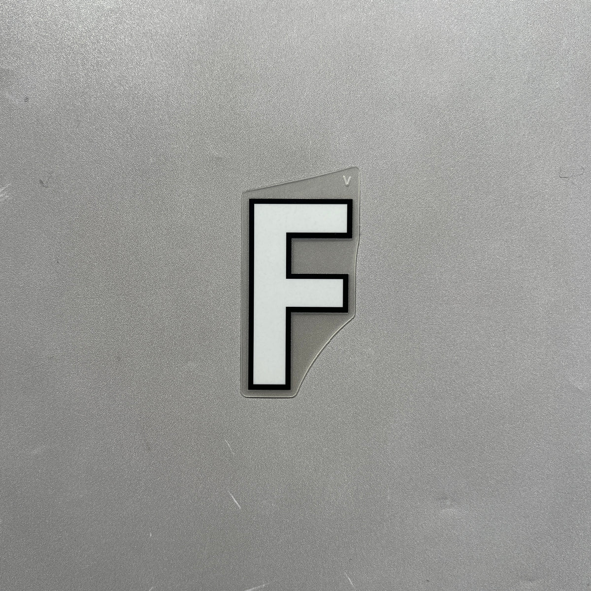 23-26 Premier League Letters WHITE