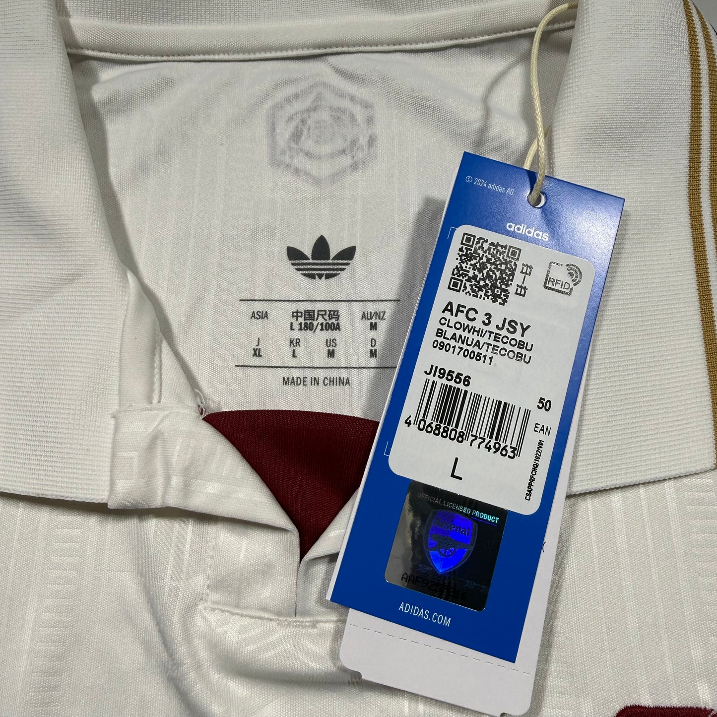 Official 25/26 Arsenal 3rd Stadium Shirt