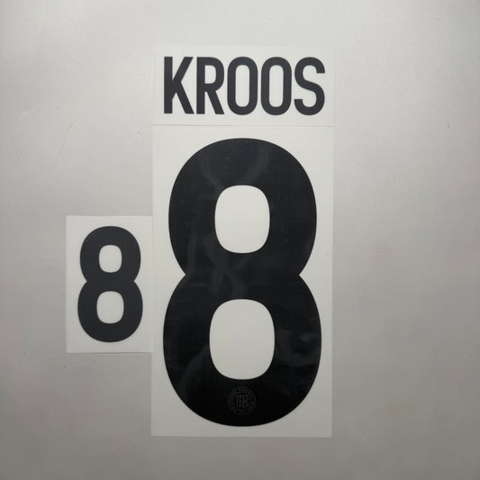#8 Kroos 2024 Germany 125th Anniversary Name & Number set Official