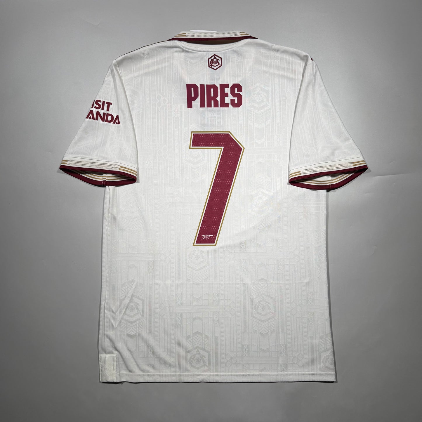 Official #7 Pires 25/26 Arsenal 3rd Authentic Shirt EU Edition