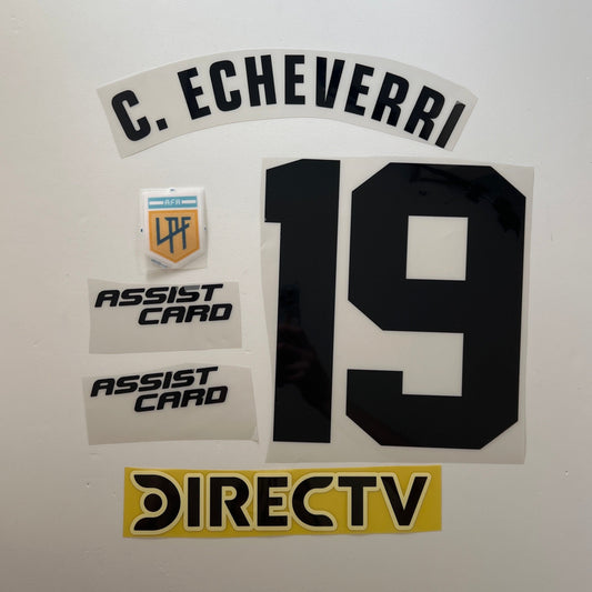 #19 C.ECHEVERRI | 24-25 River Plate Home LPF Pack