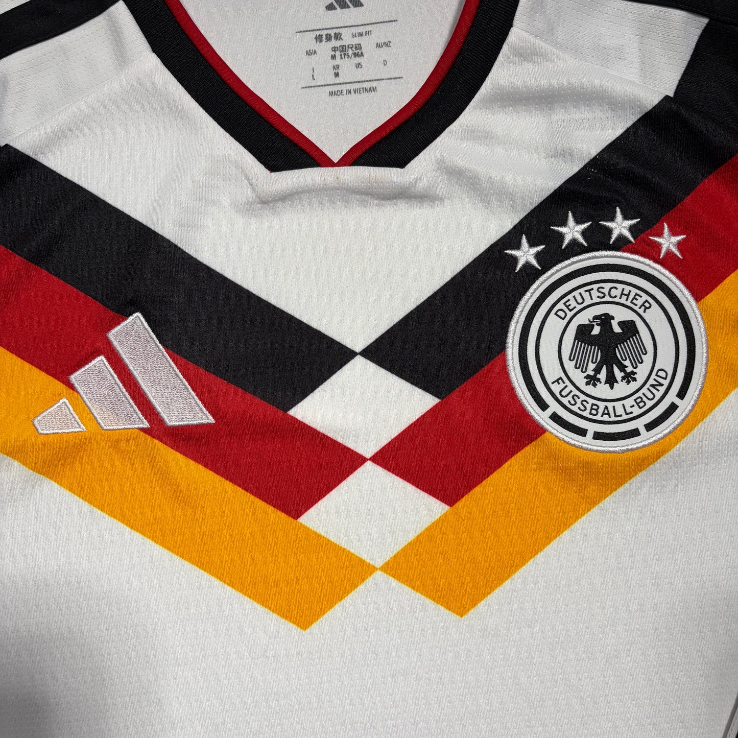 Official 2026 Germany Home Stadium Long Sleeve Shirt