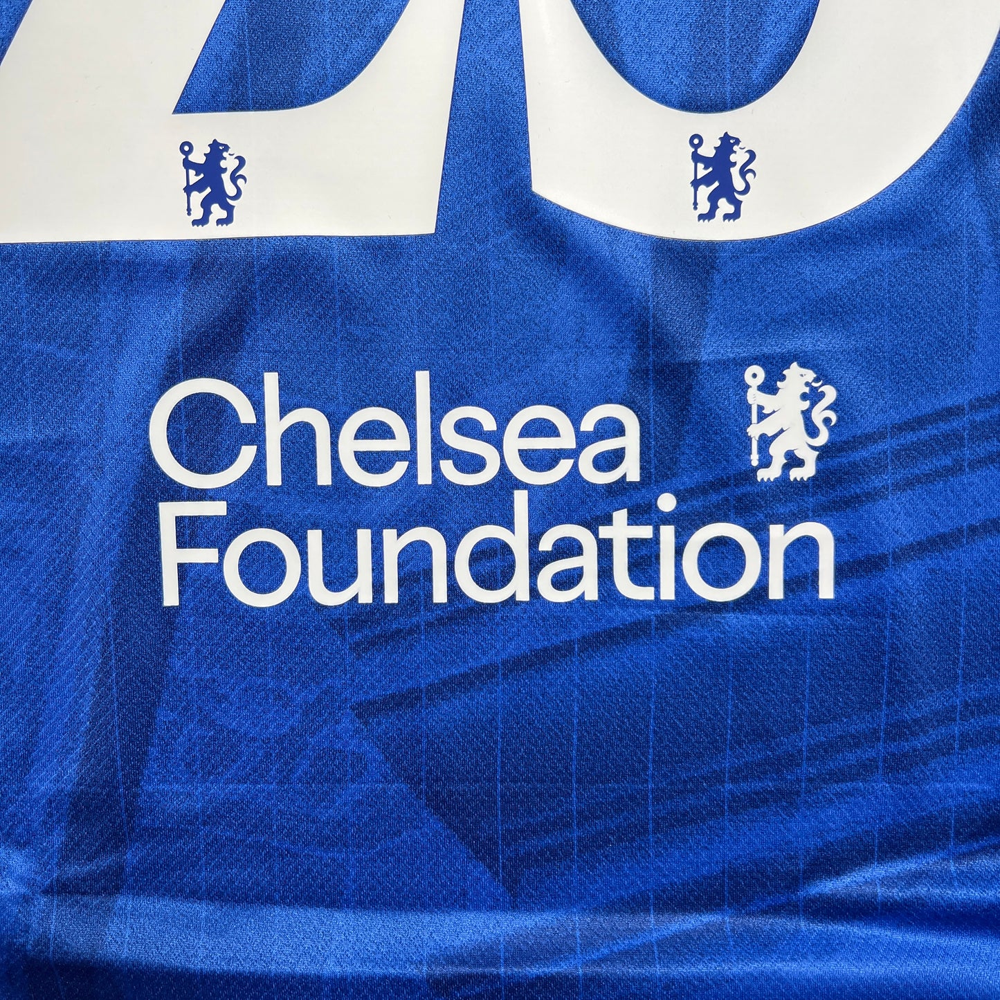 Official #25 Caicedo 25/26 Chelsea Home Stadium Shirt Long Sleeve Size L