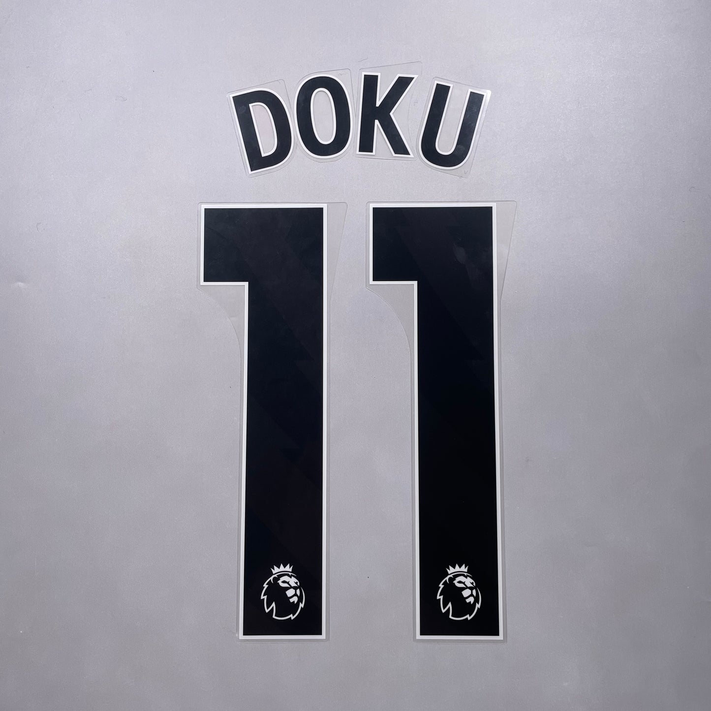 Official 25/26 Manchester City 3rd English Premier League Name & Number set