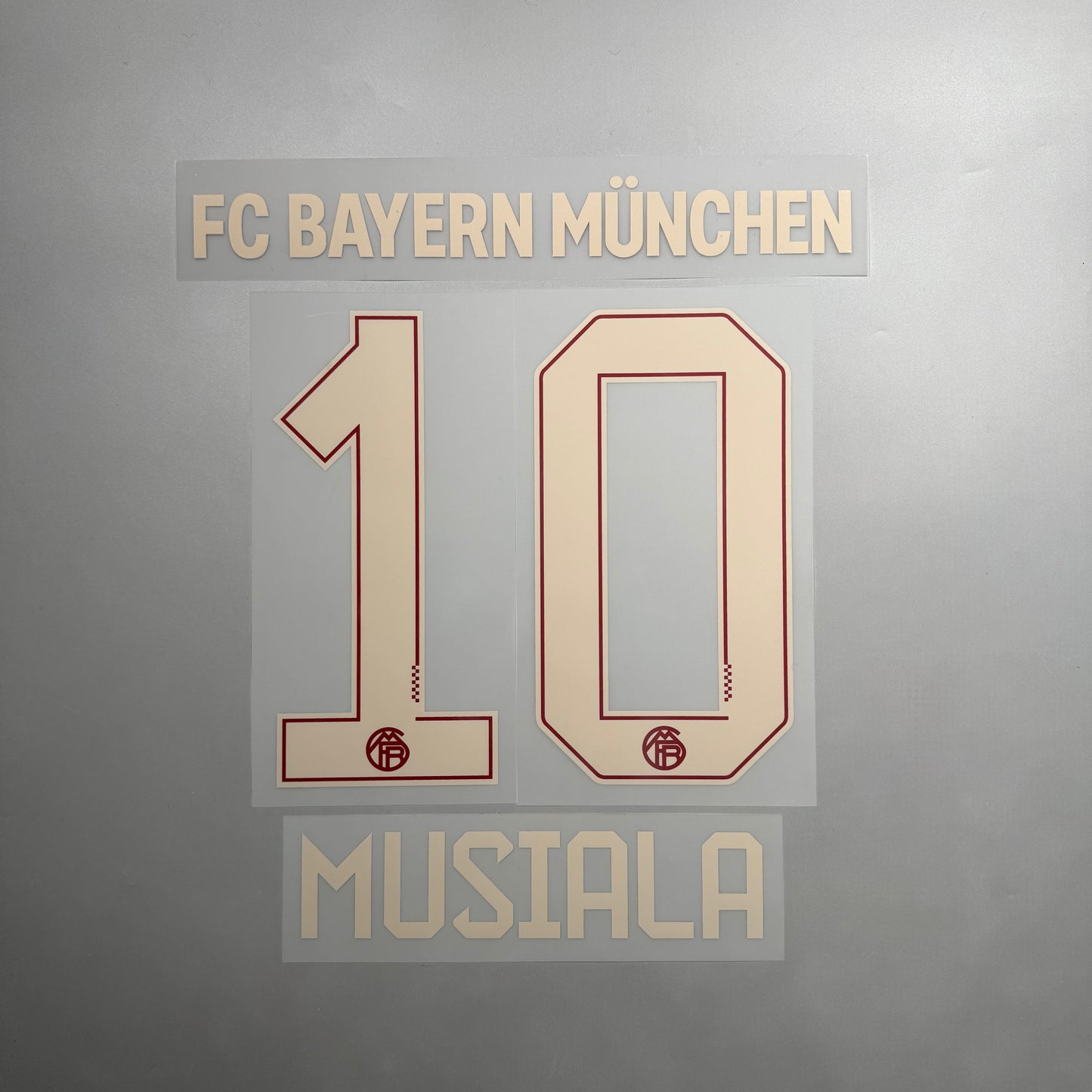 Official #10 Musiala 25/26 FC Bayern Munchen 3rd Name & Number set