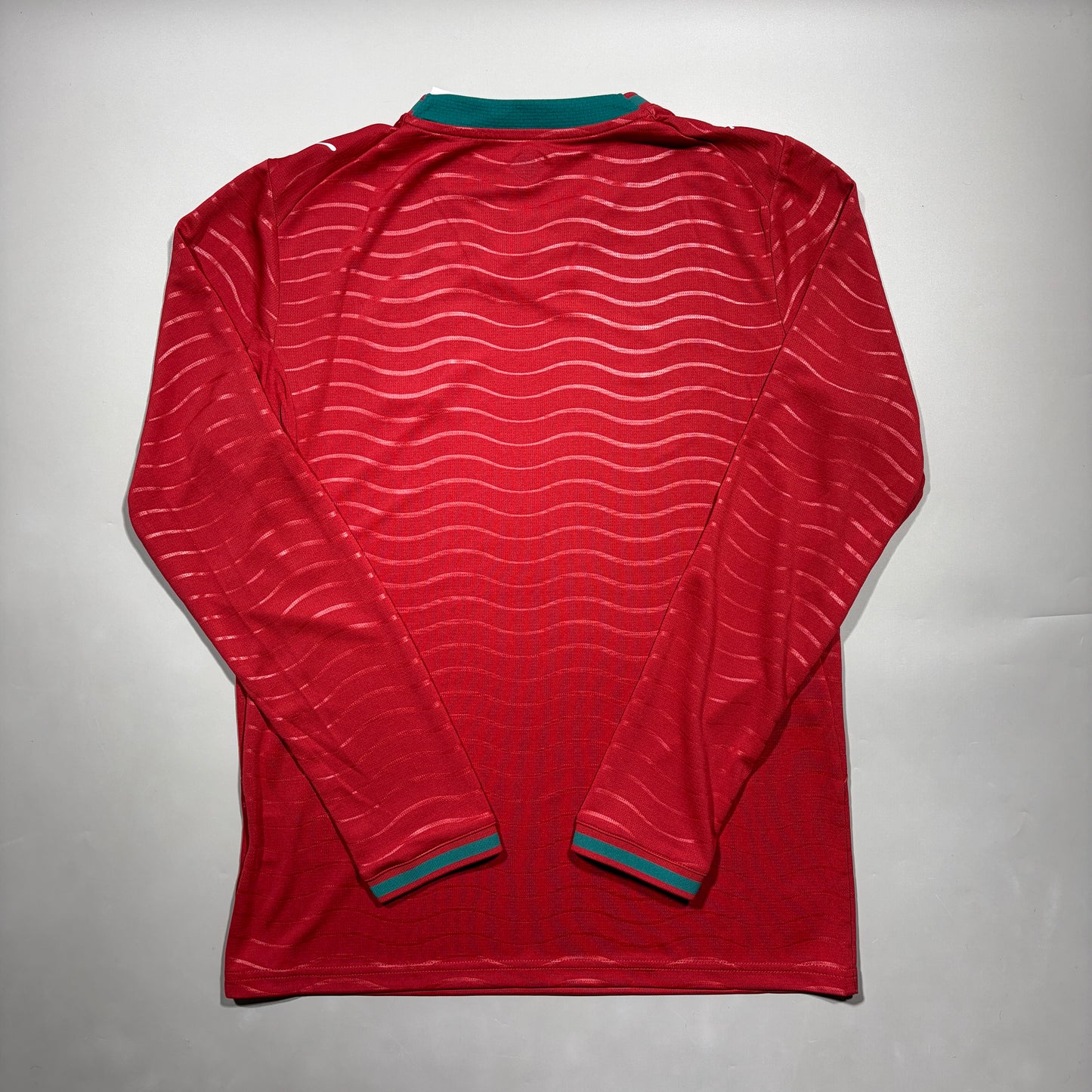 Official 2026 Portugal Home Stadium Shirt  Long Sleeve
