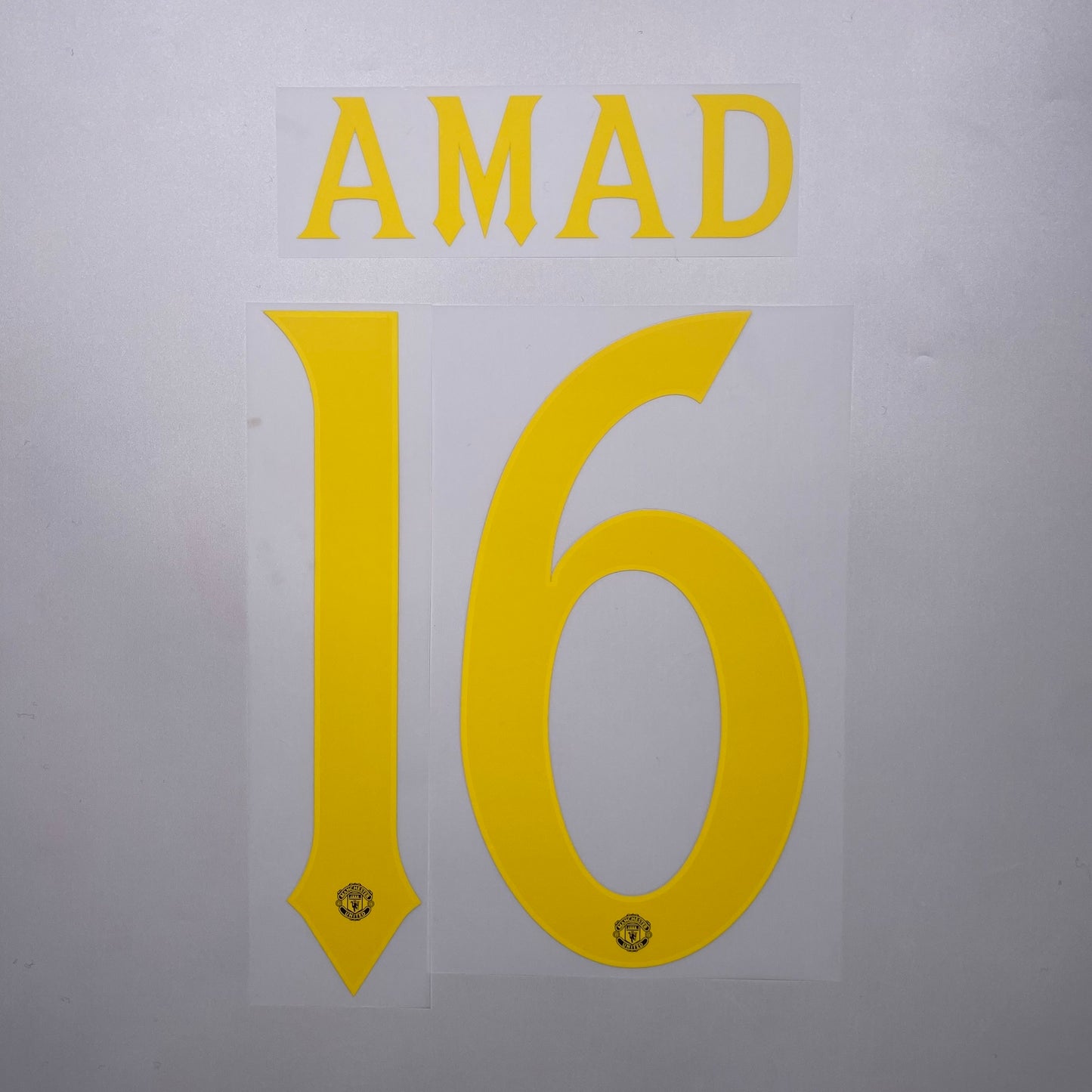 #16 Amad 25/26 Manchester United 3rd Name & Number set Club Font