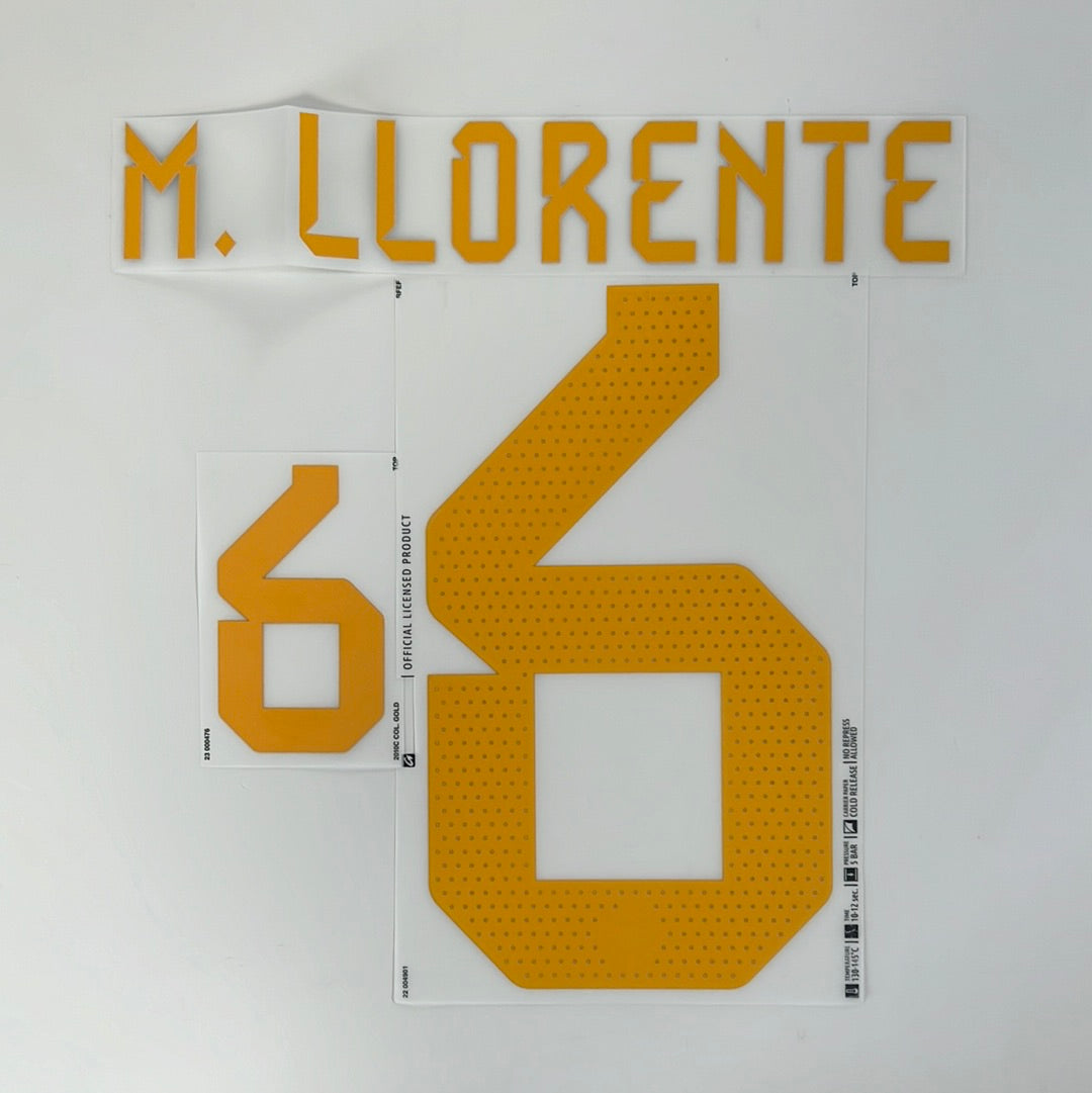 M.LLORENTE #6 22-23 Spain Home