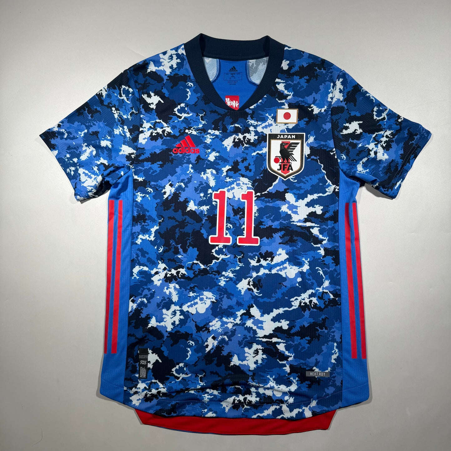 Official #11 Kubo 2020 Japan Home Authentic Shirt Size S/M＝JP:L