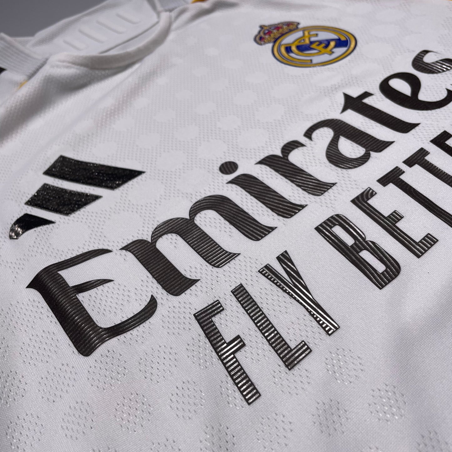 LIMITED 25/26 Real Madrid Home Authentic Long Sleeve