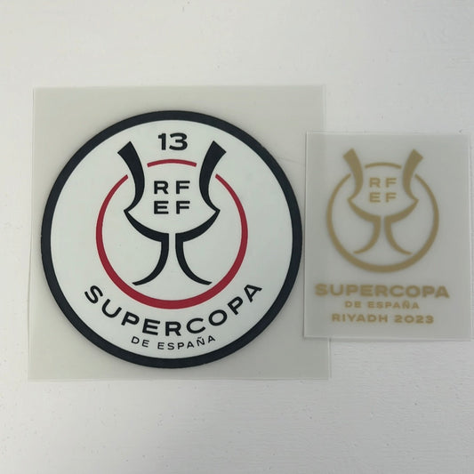 2023 Supercopa Barcelona Patch Set