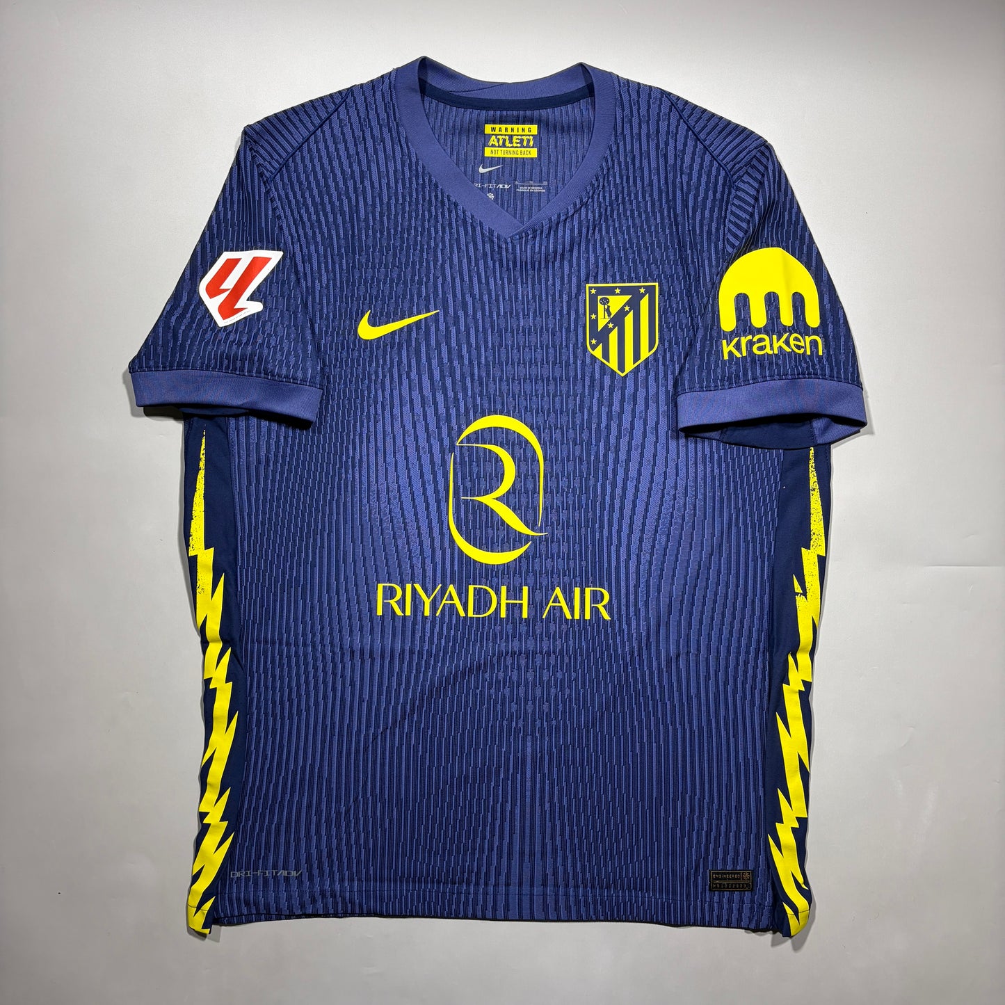 Official #7 Griezmann 25/26 Atletico Madrid Away Authentic La Liga Shirt