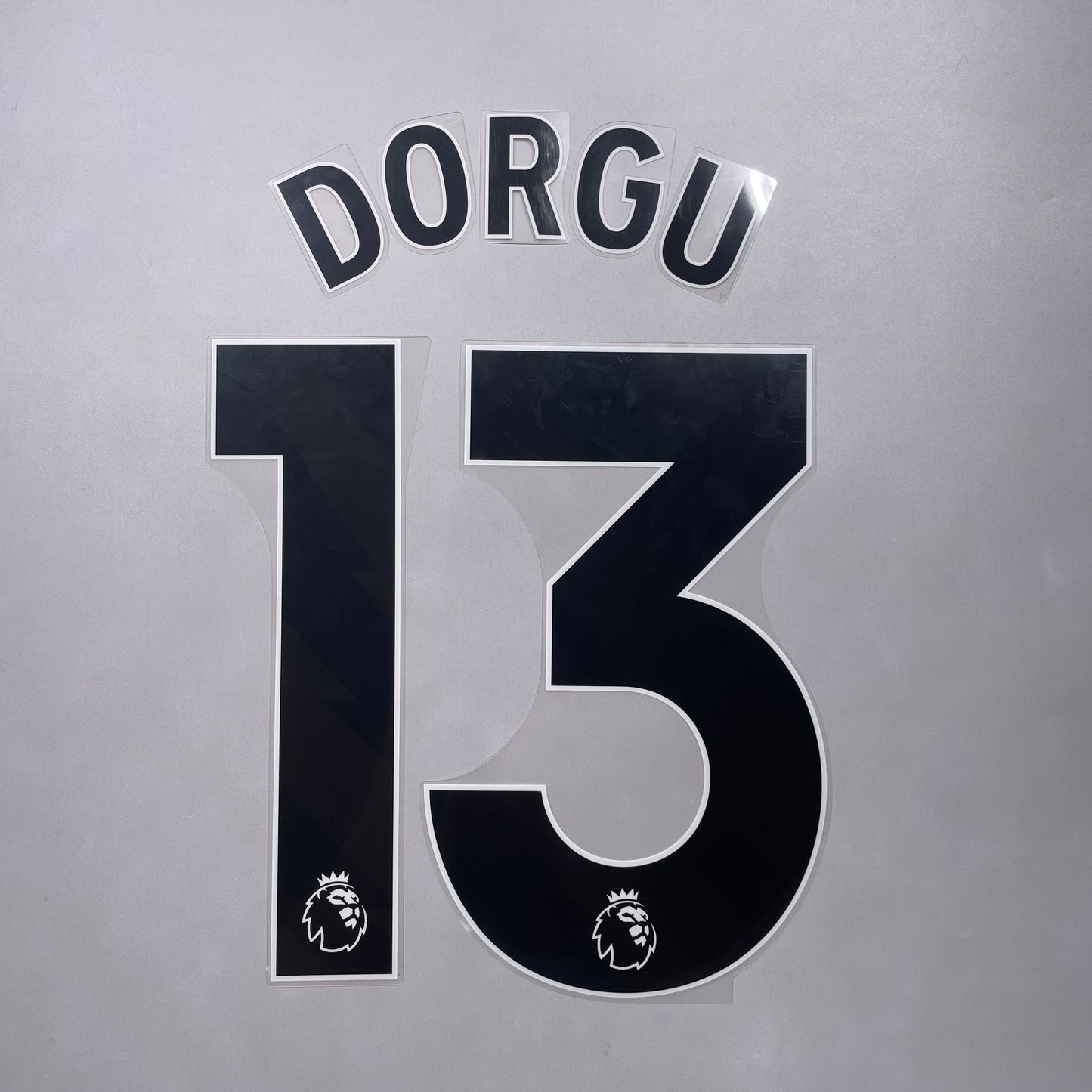 Official 25/26 Manchester United Away English Premier League Name & Number set