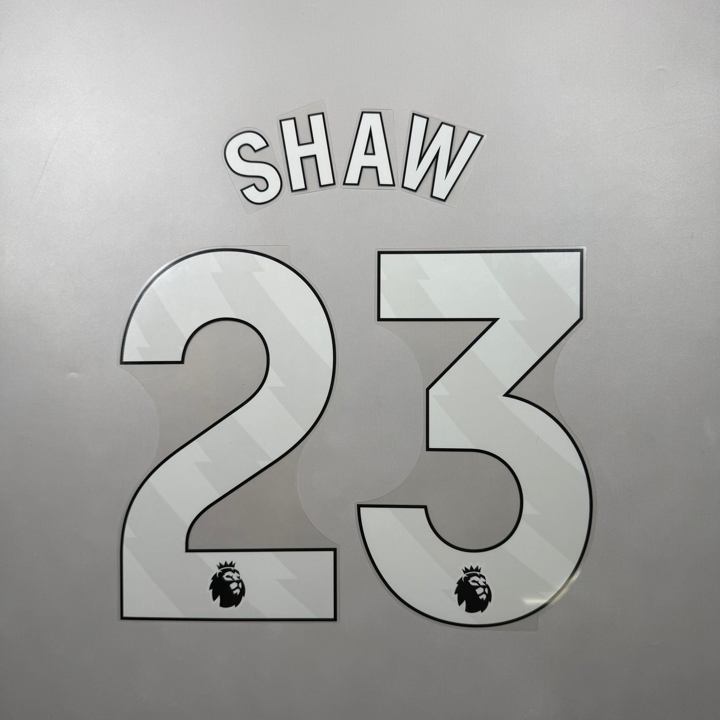 Official 25/26 Manchester United 3rd English Premier League Name and Number set