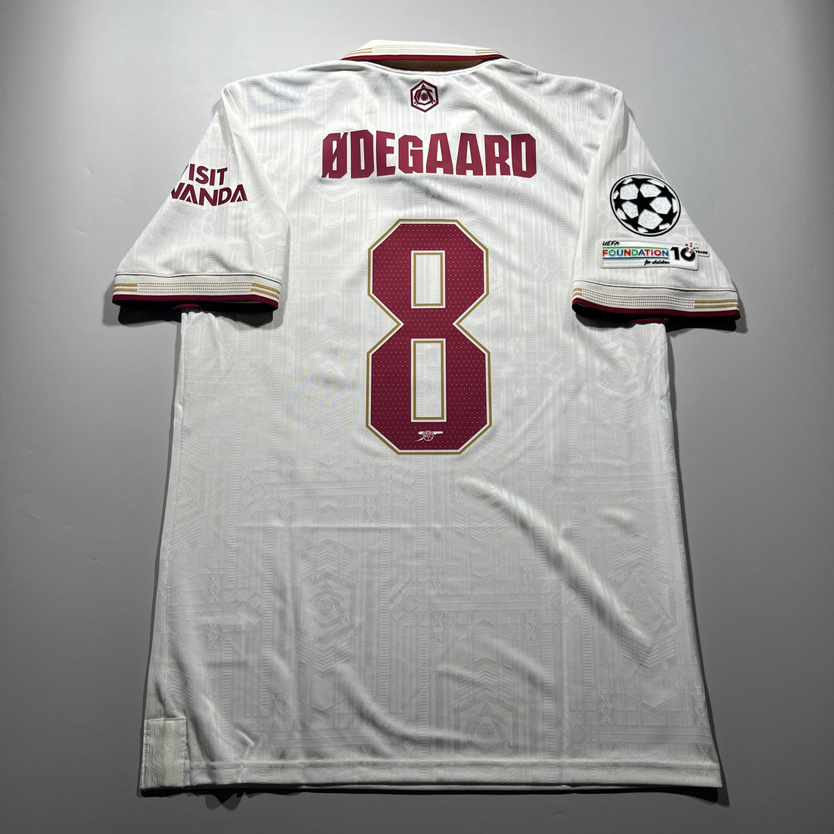 [Pre-Order] Official #8 Odegaard 25/26 Arsenal Third Authentic Shirt EU Edition Adidas JI9554