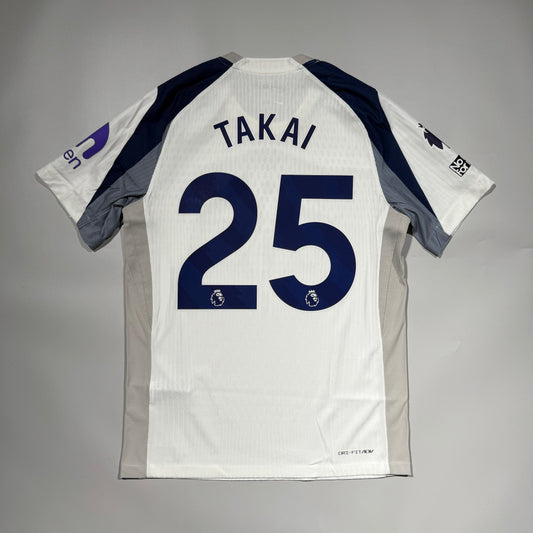 [Quick Delivery] #25 Takai | 25-26 Tottenham Home Authentic Shirt