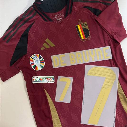 DE BRUYNE 24-25 Belgium Home Player Issue