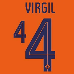 VIRGIL 24-25 Netherland Home EURO2024 Pack