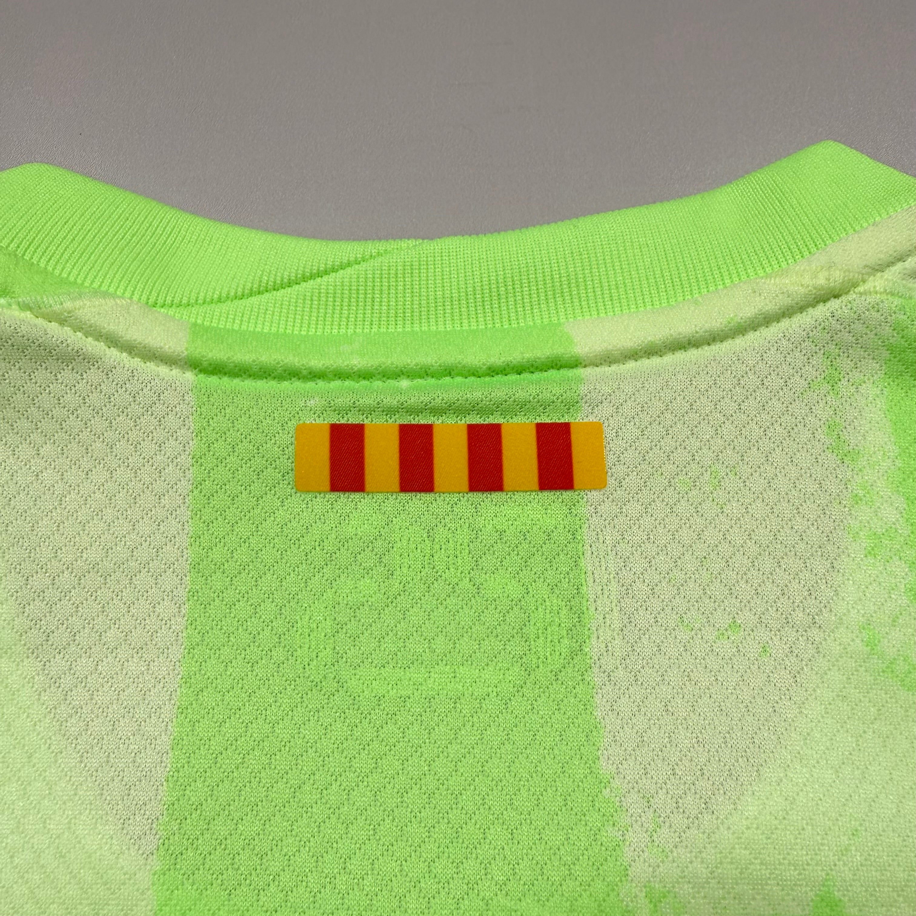 Official #19 Lamine Yamal 24/25 FC Barcelona 3rd Stadium Shirt