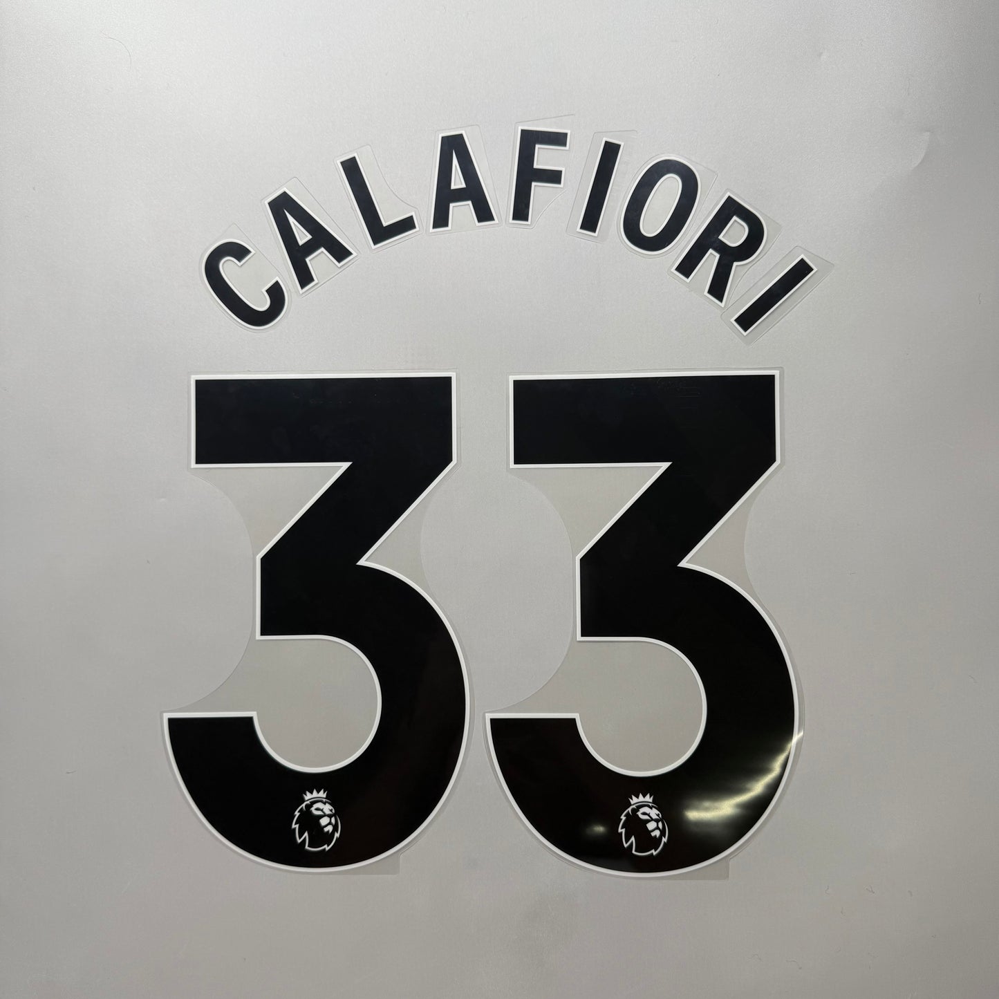 Official 25/26 Arsenal FC 3rd English Premier League Name & Number set