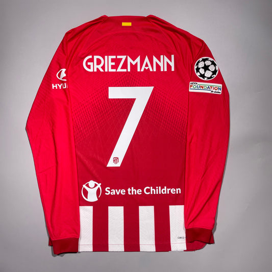 #7 Griezmann 23/24 Atletico Madrid Home Kitroom Player Issue CL ver.