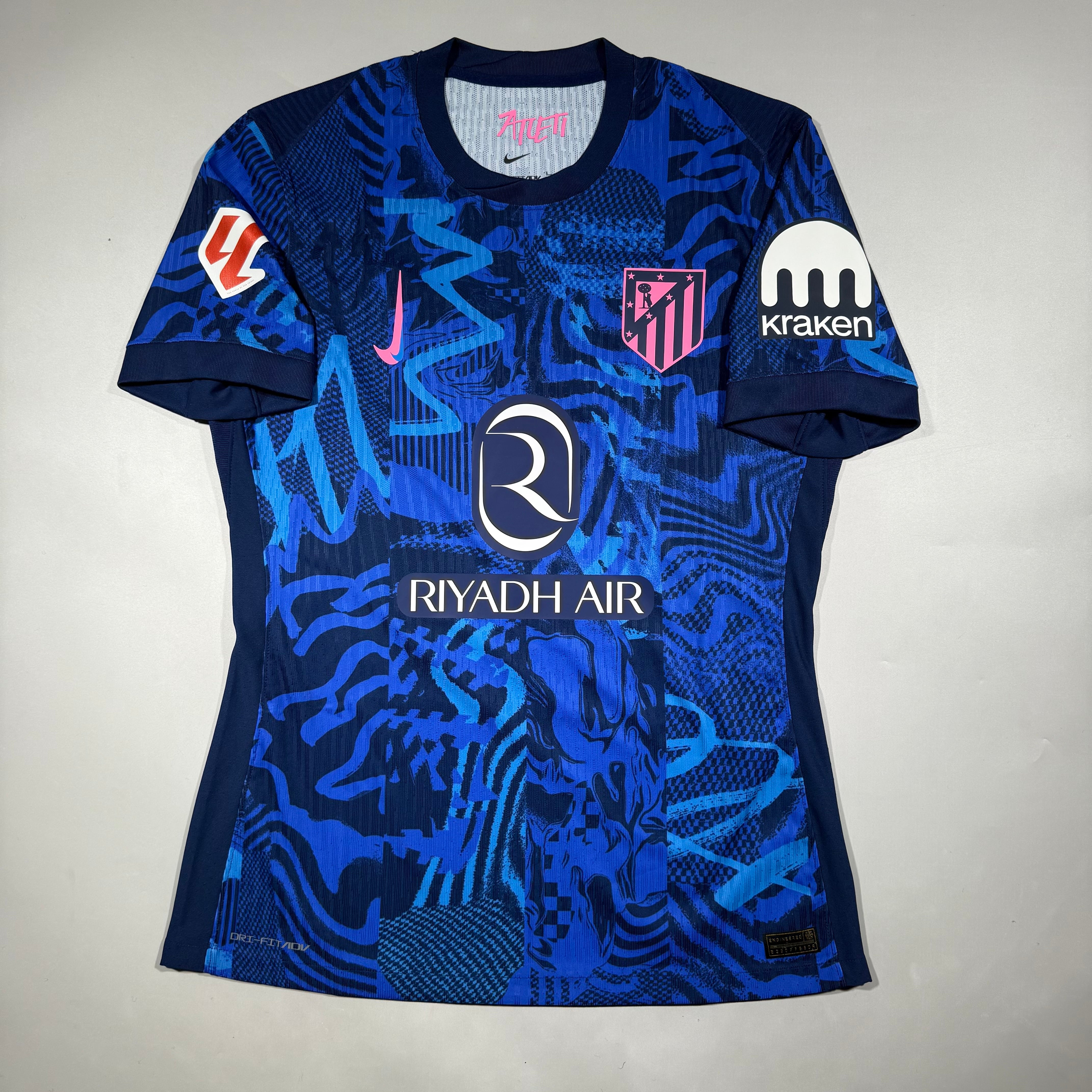 Official #19 J. Alvarez 24/25 Atletico Madrid 3rd Kitroom Player