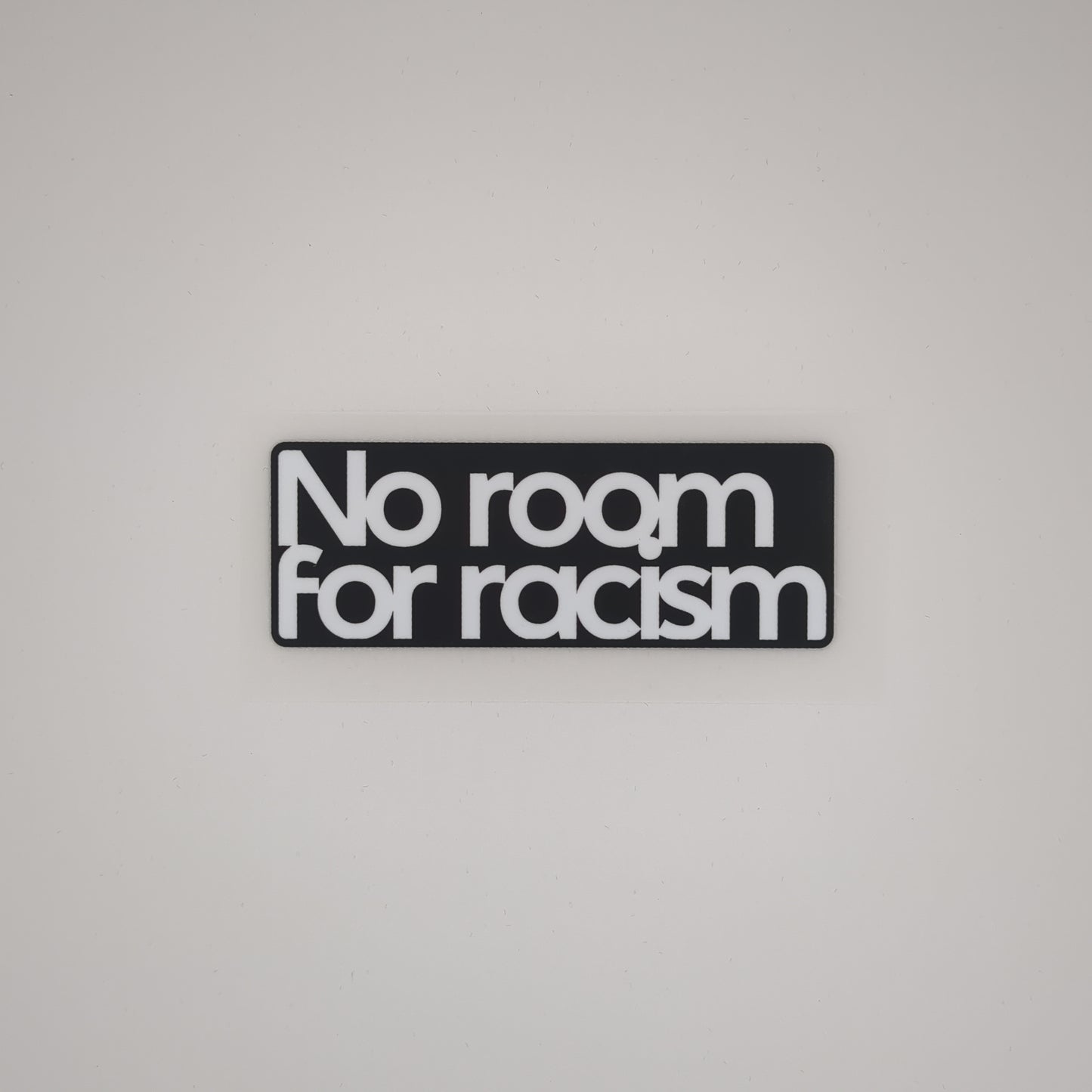 20-25 No room for racism Patch