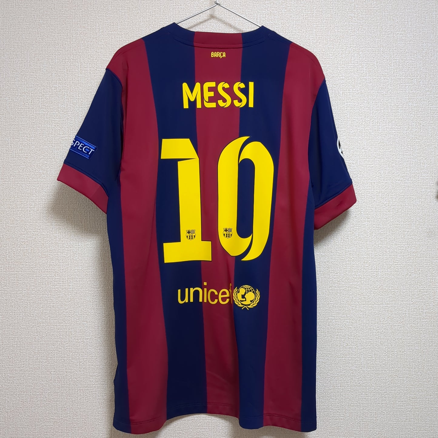 MESSI | 14-15 Barcelona Home CL Final