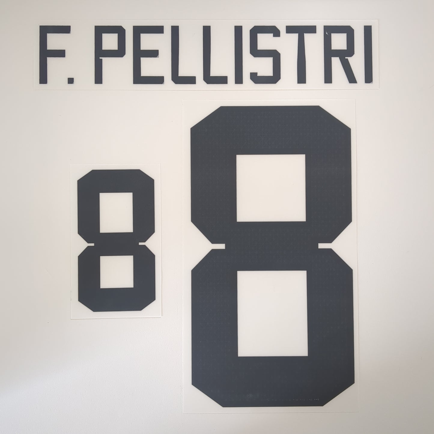 22-23 Uruguay Home/Away #8 F. PELLISTRI Name and Number set