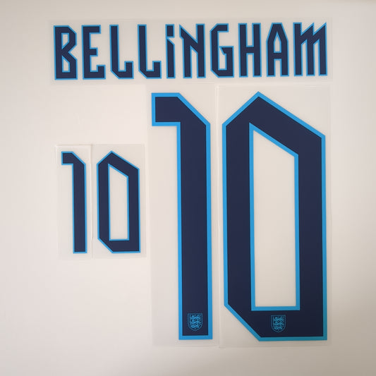 22-23 England Home #10 BELLINGHAM Name and Number set