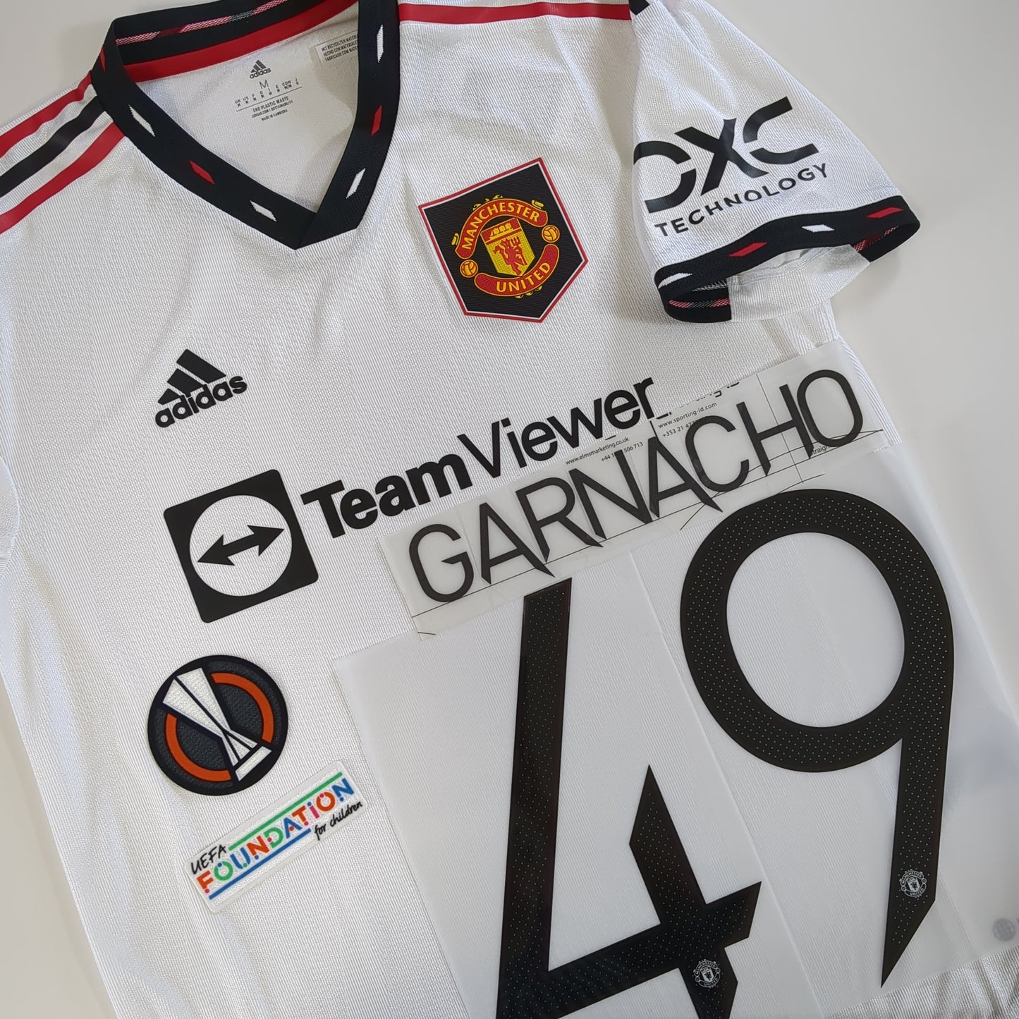 GARNACHO | 22-23 Manchester United Away EL Player Issue