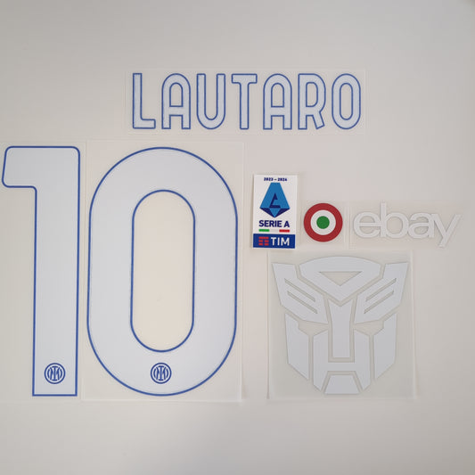 LAUTARO | 23-24 Inter MIlan Home Serie A Transformer Pack